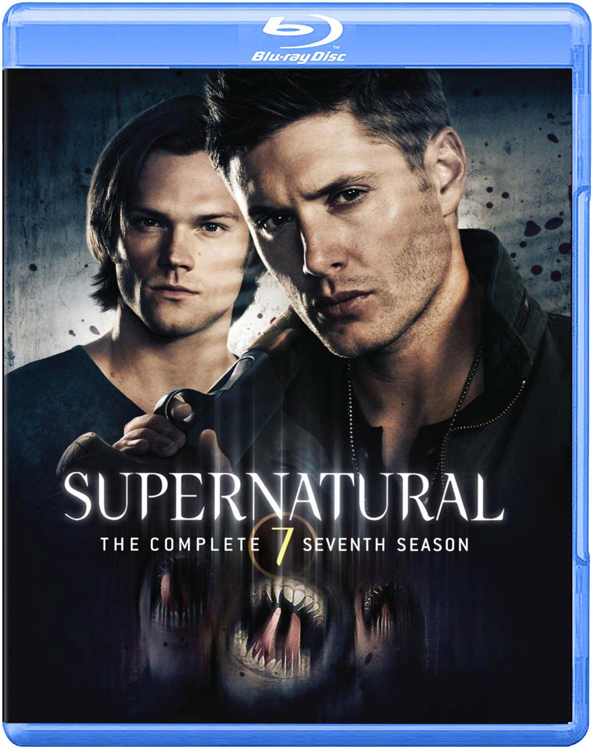 Supernatural Season 7 Blu-ray starring Jared Padalecki, Jensen Ackles, Misha Collins and Jim Beaver, nyskick