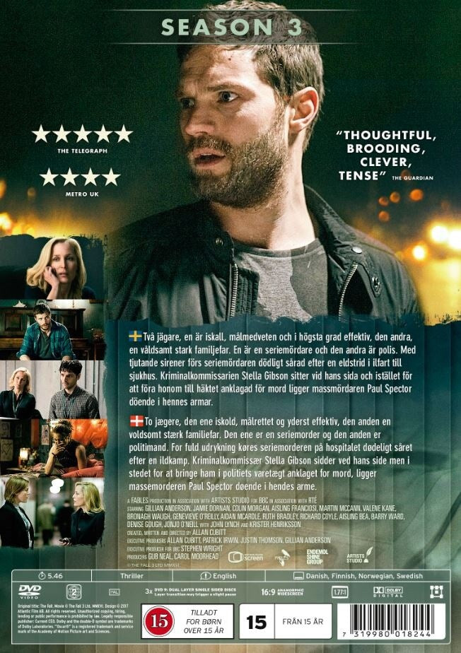 The Fall / Säsong 3 / DVD / Ny Inplastad