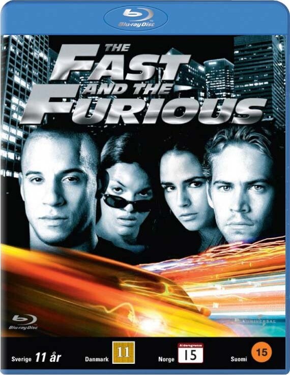 The Fast and The Furious / Blu-ray / Ny + Inplastad