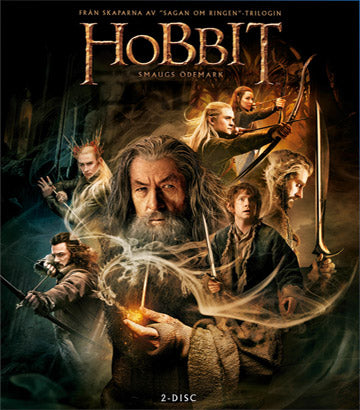 THE HOBBIT / Smaugs Ödemark (The Desolation of Smaug) / Special Edition / 2 x Blu-ray / Ny och Inplastad