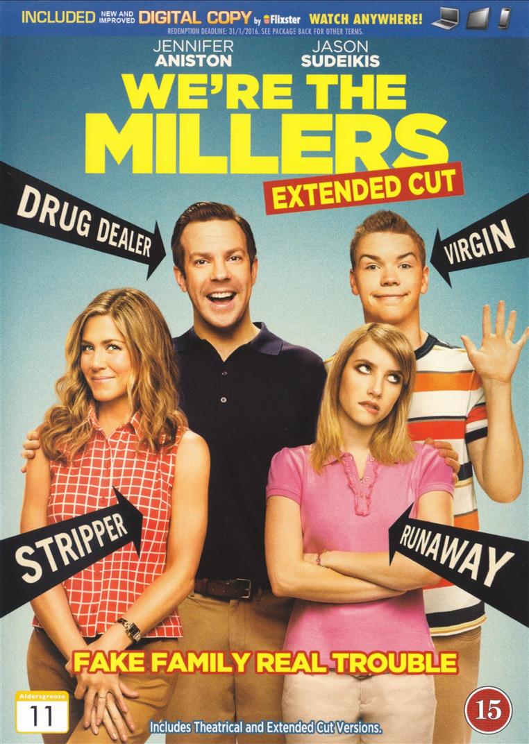 We're the Millers / DVD / Ny + Inplastad